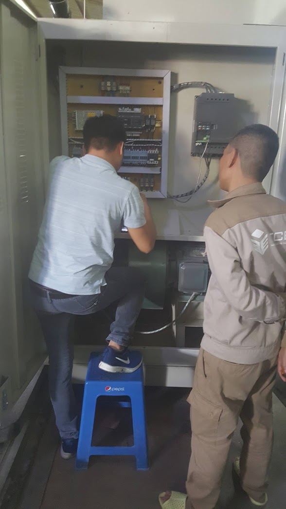 SỬA MÁY IN BÌA CARTON TỰ ĐỘNG 3 MÀU