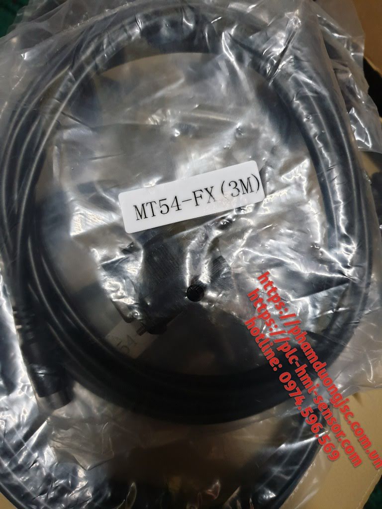 Cáp truyền thông PLC Mitsubishi FX to HMI Kinco MT54-FX 3M Cáp truyền thông PLC Mitsubishi FX to HMI Kinco MT54-FX 3M