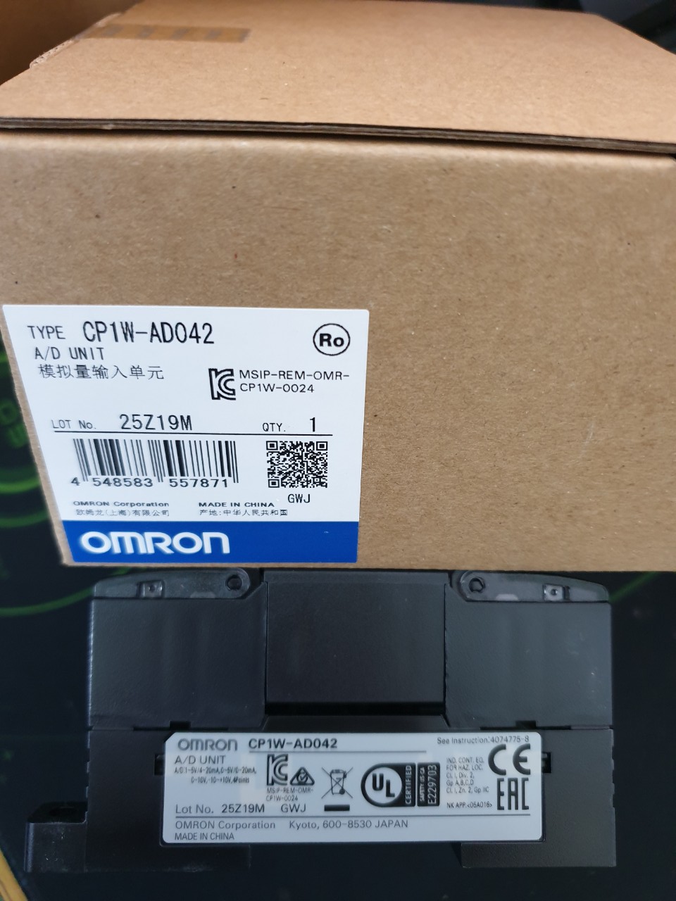 OMRON CP1W-AD042