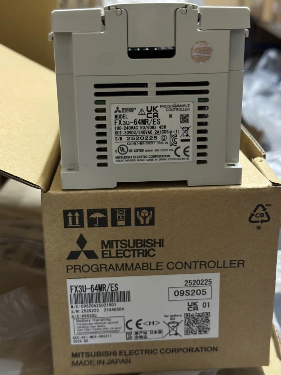 MITSUBISHI FX3U-64MR/ES