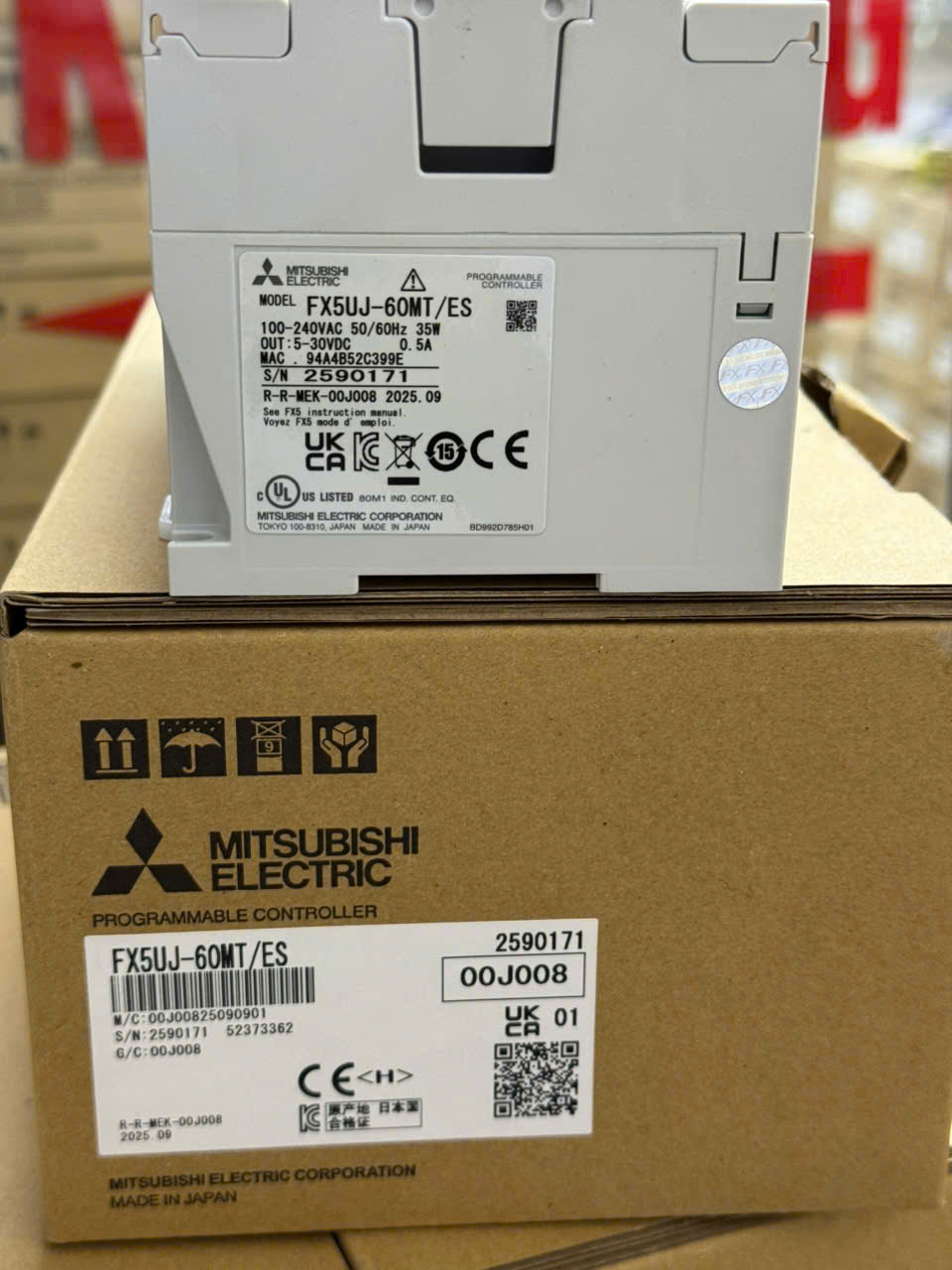 PLC MITSUBISHI FX5UJ-60MT/ES
