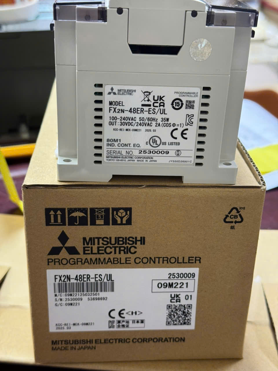 MÔ ĐUN MITSUBISHI FX2N-48ER-ES/UL