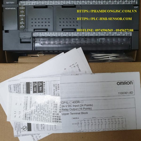 PLC Omron CP1L-M60DT-D