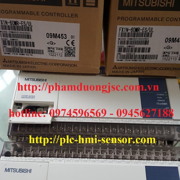 PLC Mitsubishi FX1N-60MR-ES/UL