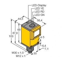 Cảm biến quang Turck Q45BB6DQ5 Cảm biến quang Turck Q45BB6DQ5