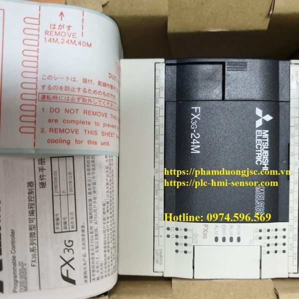 1PLC FX3G-24MR/ES-A