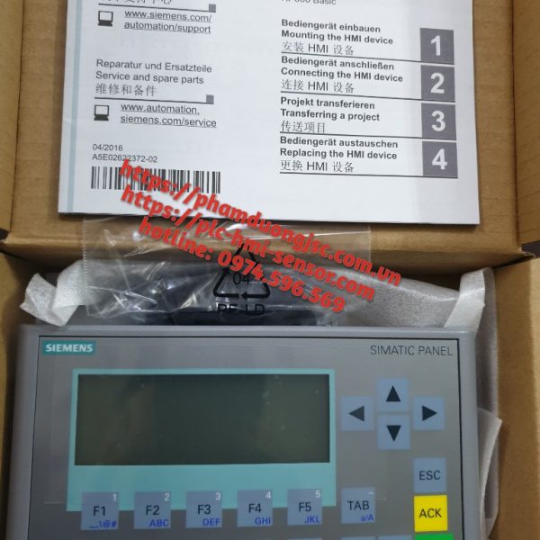 HMI SIEMENS KP300 BASIC MONO PN 6AV6647-0AH11-3AX0