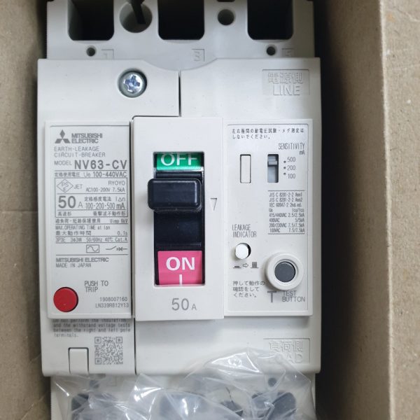 NV63-CV 3P 50A 5kA 30mA NV63-CV 3P 50A 5kA 30mA