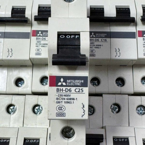 CẦU DAO ĐIỆN BH-D6 1P 25A TYPE C N