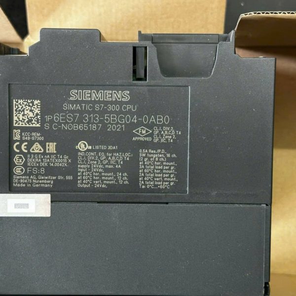 PLC SIEMENS S7-300 6ES7313-5BG04-0AB0 PLC SIEMENS S7-300 6ES7313-5BG04-0AB0