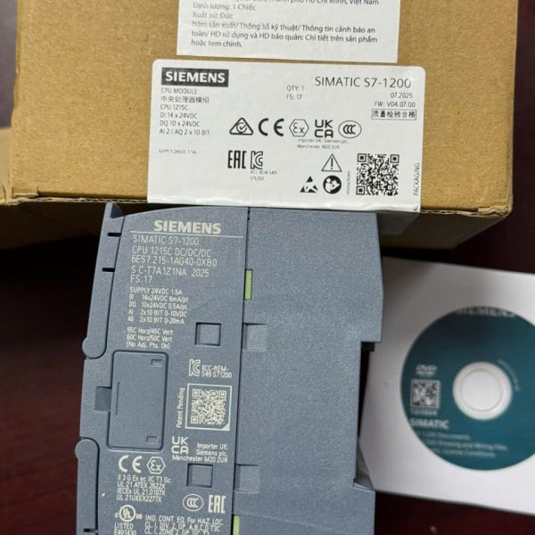 SIEMENS S7-1200 6ES7215-1AG40-0XB0