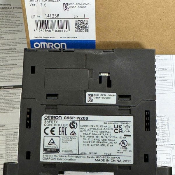 PLC AN TOÀN OMRON G9SP-N20S