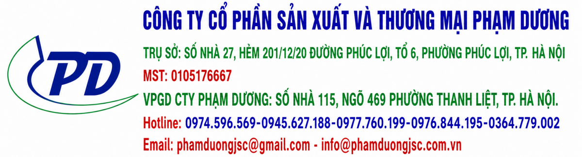CÔNG TY CỔ PHẦN SẢN XUẤT VÀ THƯƠNG MẠI PHẠM DƯƠNG