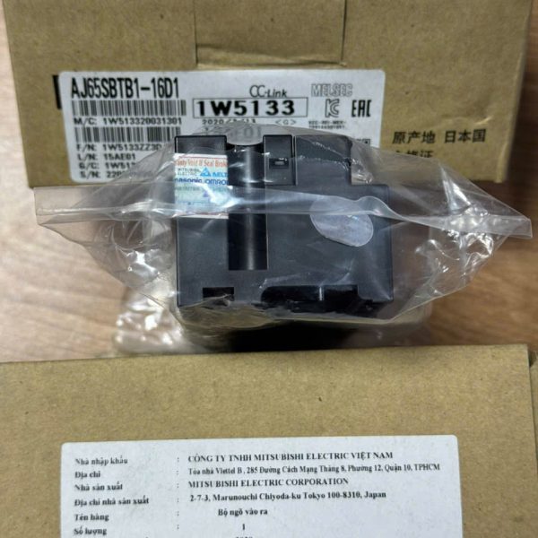MÔ ĐUN MITSUBISHI AJ65SBTB1-16D1 MÔ ĐUN MITSUBISHI AJ65SBTB1-16D1
